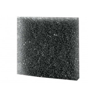 Hobby Filter Sponge, coarse black, 50x50x2 cm