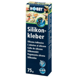 Hobby Silicone adhesive black 75 g, tube, s.s. -