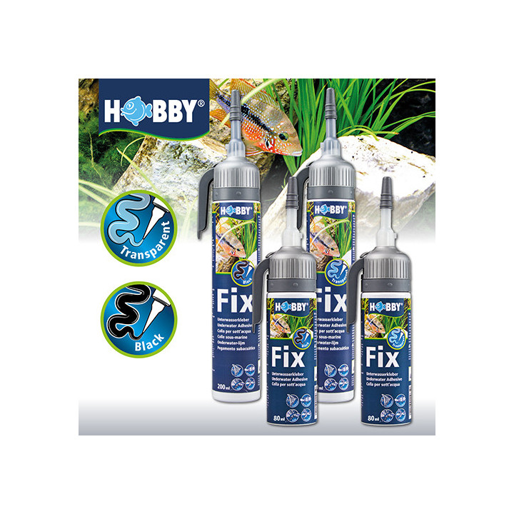 Fix Underwater Adhesive , Terraario- ja akvaariotarvike