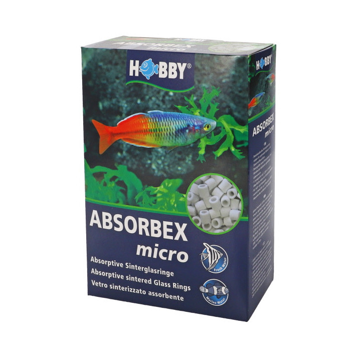 Absorbex micro , Terraario- ja akvaariotarvike