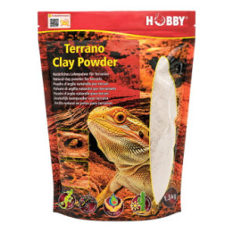 Terrano Clay Powder, white , Terraario- ja akvaariotarvike