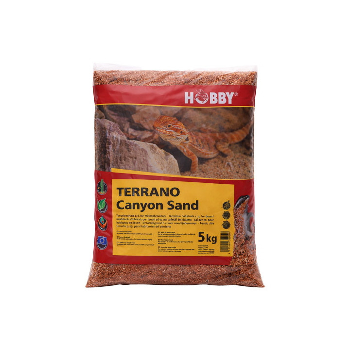 Terrano Canyon Sand , Terraario- ja akvaariotarvike