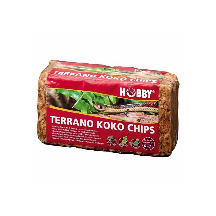 Terrano Chopped Coconut , Terraario- ja akvaariotarvike