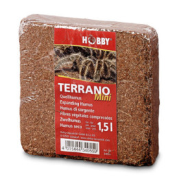 Terrano Expanding Humus Mini , Terraario- ja akvaariotarvike