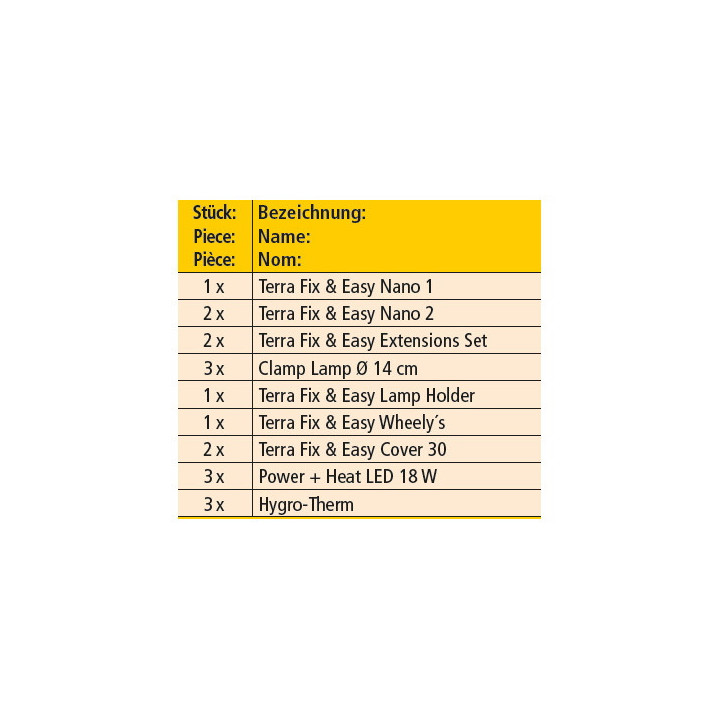 Hobby Terra Fix & Easy Tower 30 30 x 30 x 166 cm -