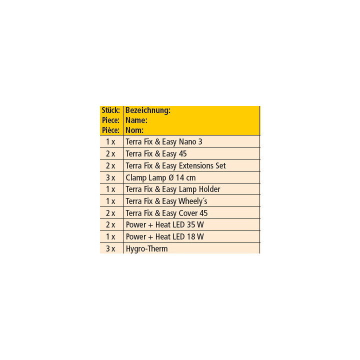 Hobby Terra Fix & Easy Tower 45 45 x 45 x 188 cm -