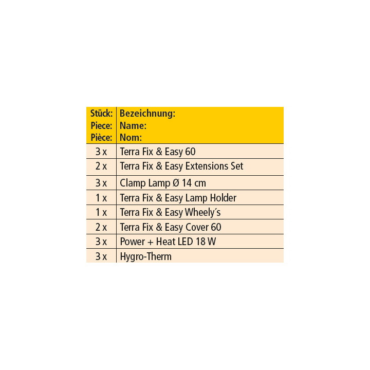Hobby Terra Fix & Easy Tower 60 60 x 45 x 171 cm -