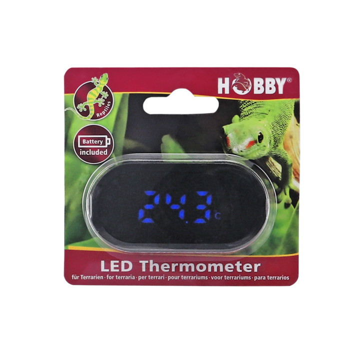 LED- Thermometer , Terraario- ja akvaariotarvike
