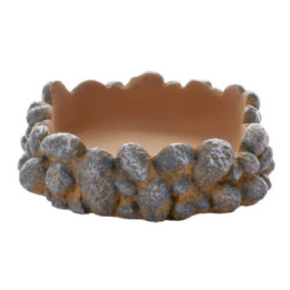 Drinking bowl Pebbles S , Terraario- ja akvaariotarvike