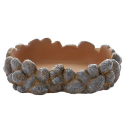 Drinking bowl Pebbles M , Terraario- ja akvaariotarvike