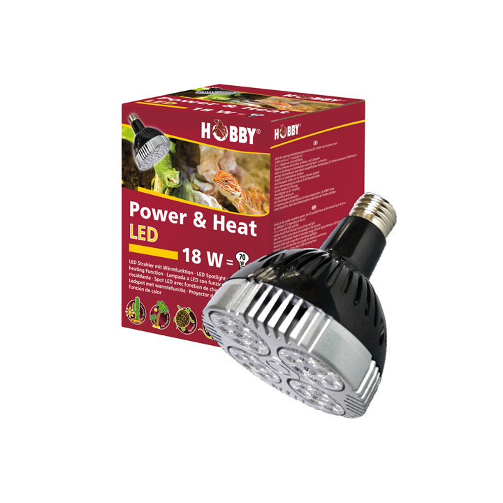 Power + Heat LED , Terraario- ja akvaariotarvike