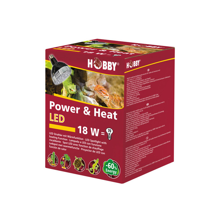 Power + Heat LED , Terraario- ja akvaariotarvike