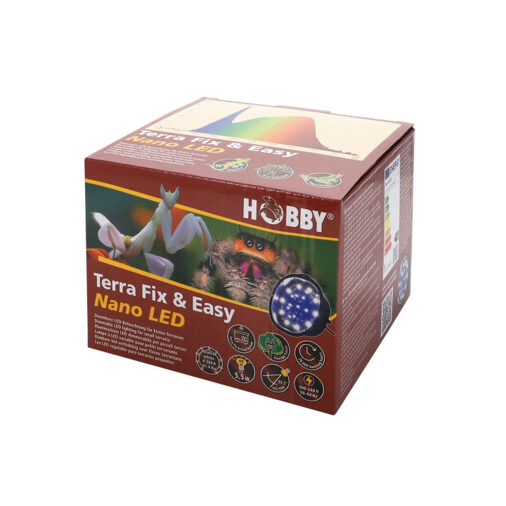 Terra Fix & Easy Nano LED , Terraario- ja akvaariotarvike