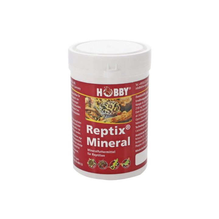 Hobby Reptix Mineral, Mineral feed 120 g -