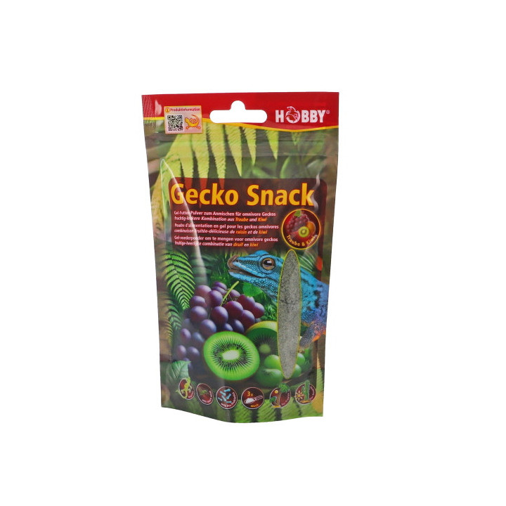 Hobby Gecko Snack grape / kiwi 100 g -