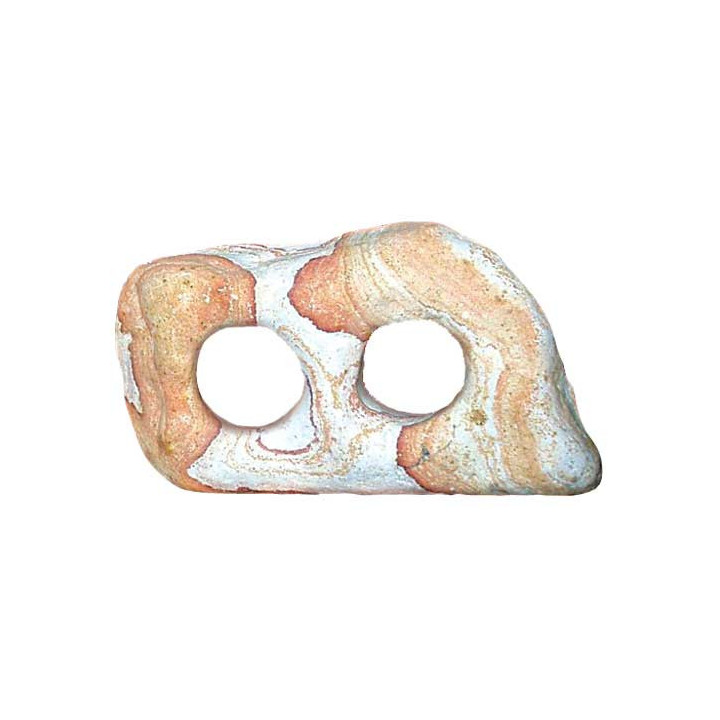 Rainbow Stone with 2 holes , Terraario- ja akvaariotarvike