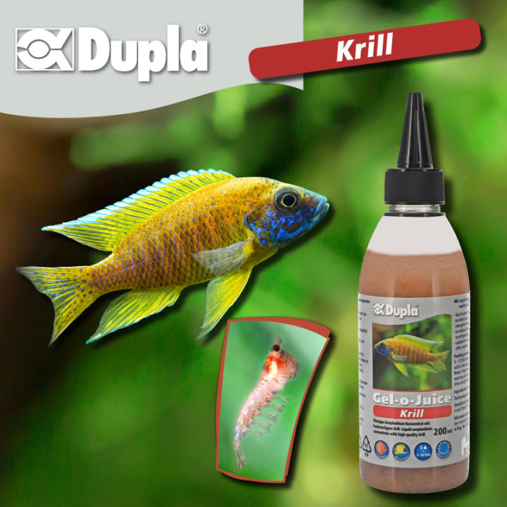 Dupla Gel-o-Juice Krill 200 ml , Terraario- ja akvaariotarvike