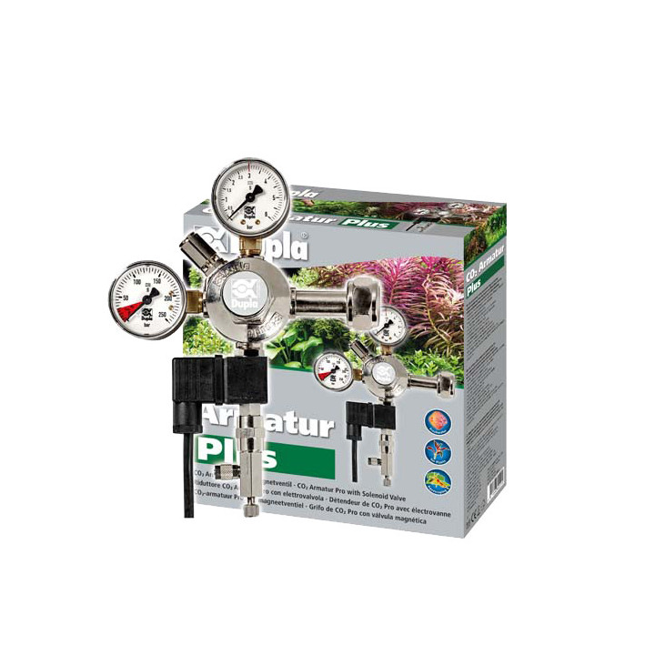 CO2 Armatur Plus with Solenoid Valve , Terraario- ja akvaariotarvike