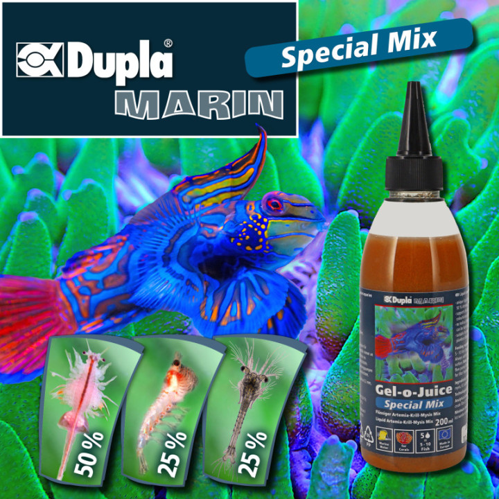 DuplaMarin Gel-o-Juice Special Mix 200 ml , Terraario- ja akvaariotarvike