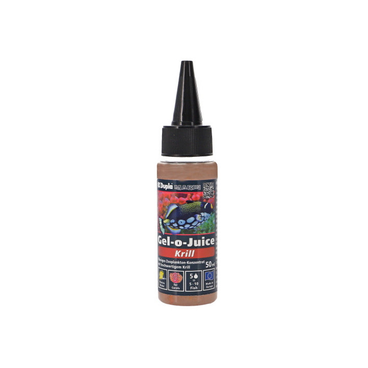 DuplaMarin Gel-o-Juice Krill 50 ml , Terraario- ja akvaariotarvike