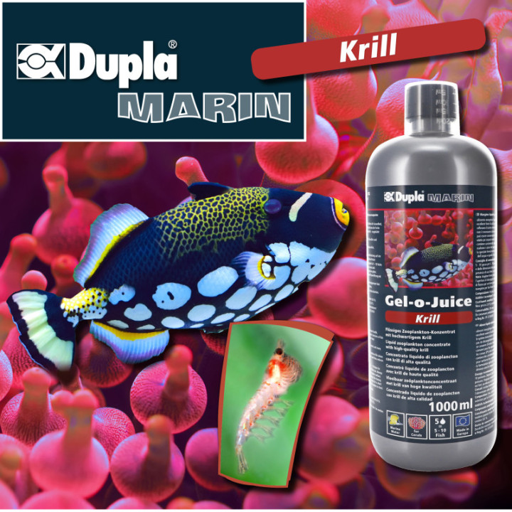 DuplaMarin Gel-o-Juice Krill 1.000 ml , Terraario- ja akvaariotarvike