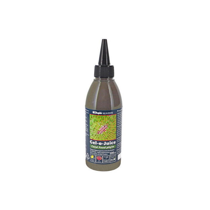Gel-o-Juice Coral Food phyto 200 ml , Terraario- ja akvaariotarvike