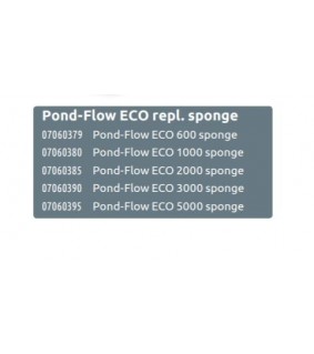 SUPERFISH POND FLOW ECO 3000 SPONGE