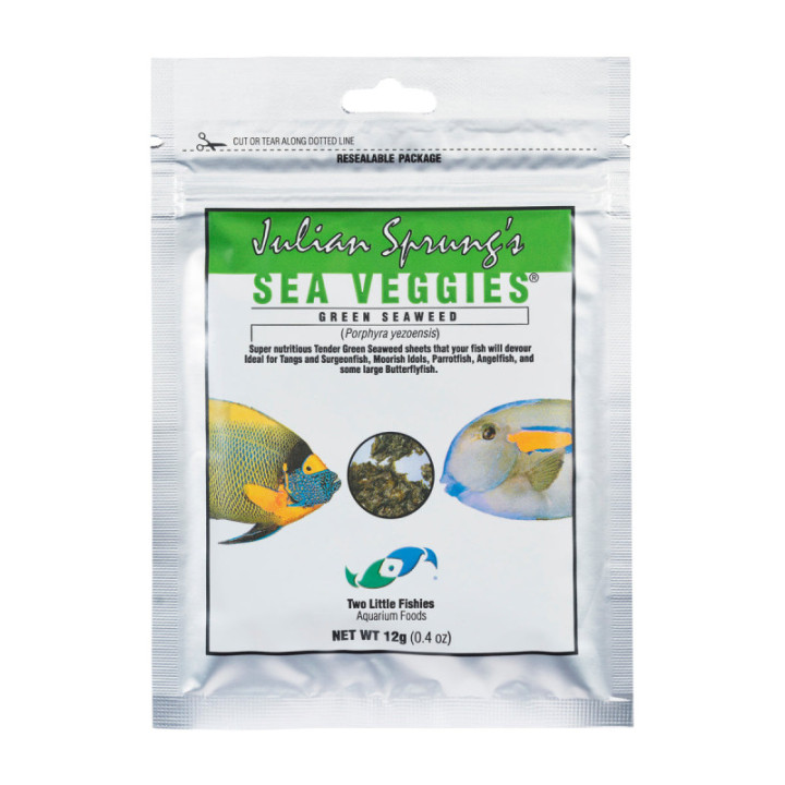 Two little fishies SeaVeggies Clips Single on a Hang Tag Card - Two Little Fishes