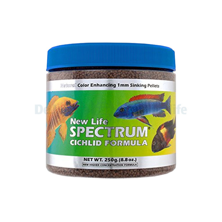 New Life Spectrum Spectrum Betta Formula 1mm Semi-Float Salt/Fresh - 50g - New Life Spectrum