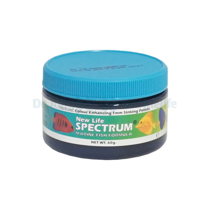 New Life Spectrum Spectrum Cichlid Formula 1mm Sinking Freshwater - New Life Spectrum