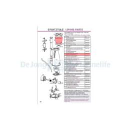 NYOS Water level tube including micro adjusting screw Q220 - Nyos