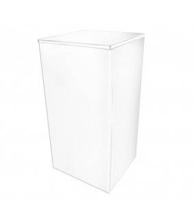 Dupla Cube Stand 80, High gloss white