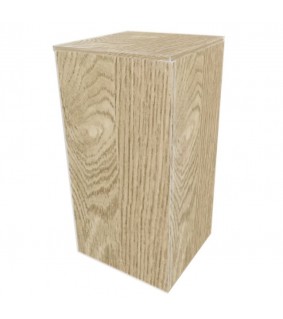 Dupla Cube Stand 80, Samoa oak, 45 x 45 x 90 cm
