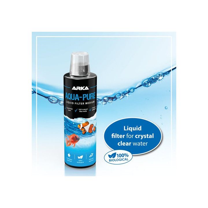 ARKA Aqua-Pure - Liquid Filter Media with Bacteria - ARKA