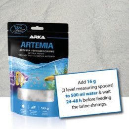 ARKA Artemia - Ready-Mix brine shrimp eggs & salt - ARKA