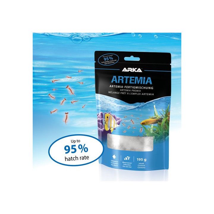 ARKA Artemia - Ready-Mix brine shrimp eggs & salt - ARKA