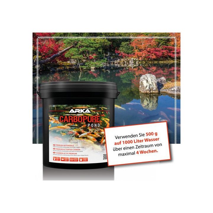 ARKA Carbopure - Steam-Activated, pelletised & Acid Washed Activated Carbon - ARKA
