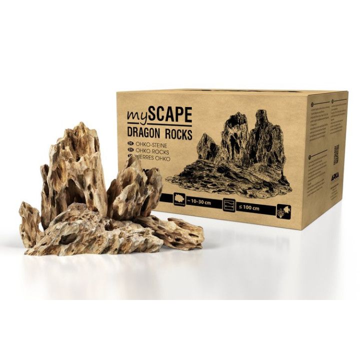 ARKA myScape-Rocks Dragon natural Ohko rocks approx. 10-30 cm, by kg - ARKA