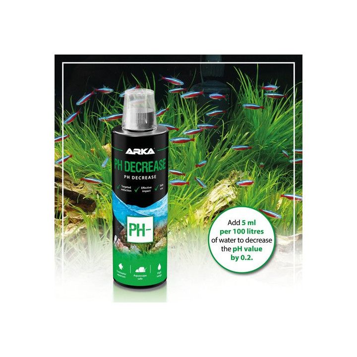 ARKA pH Decrease Freshwater - Safely Decrease the pH Value - ARKA