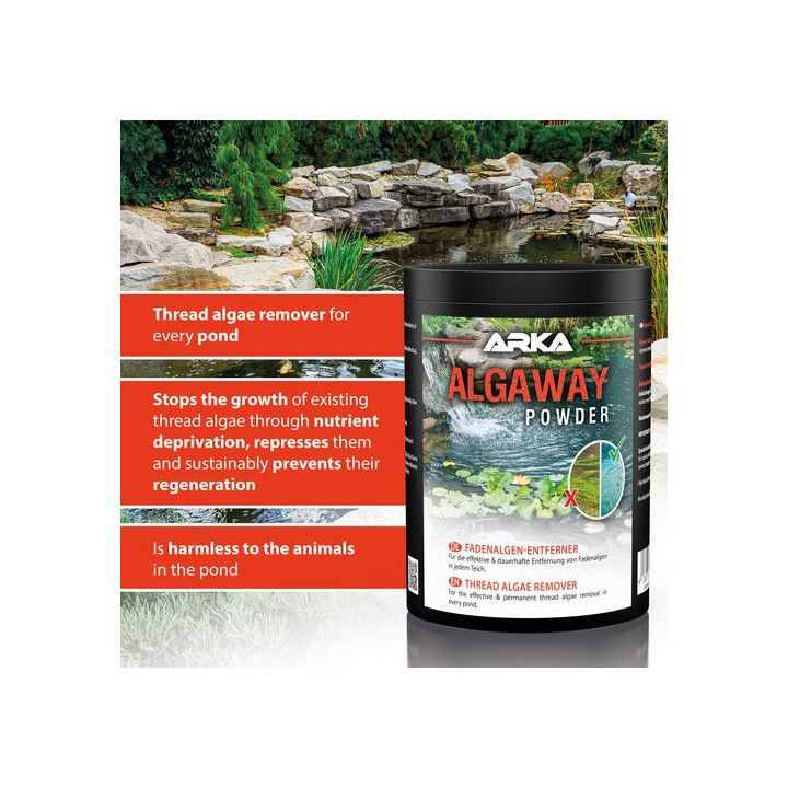 ARKA POND Algaway Powder - Thread Algae Remover - ARKA
