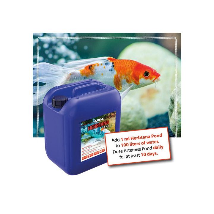 ARKA POND Herbtana - Herbal Based Fish Care - ARKA