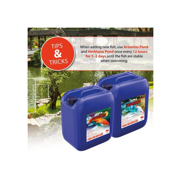 ARKA POND Herbtana - Herbal Based Fish Care - ARKA