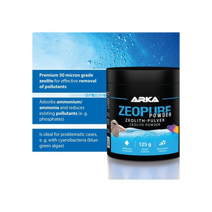 ARKA Zeopure Powder - Zeolite 50 micron - ARKA