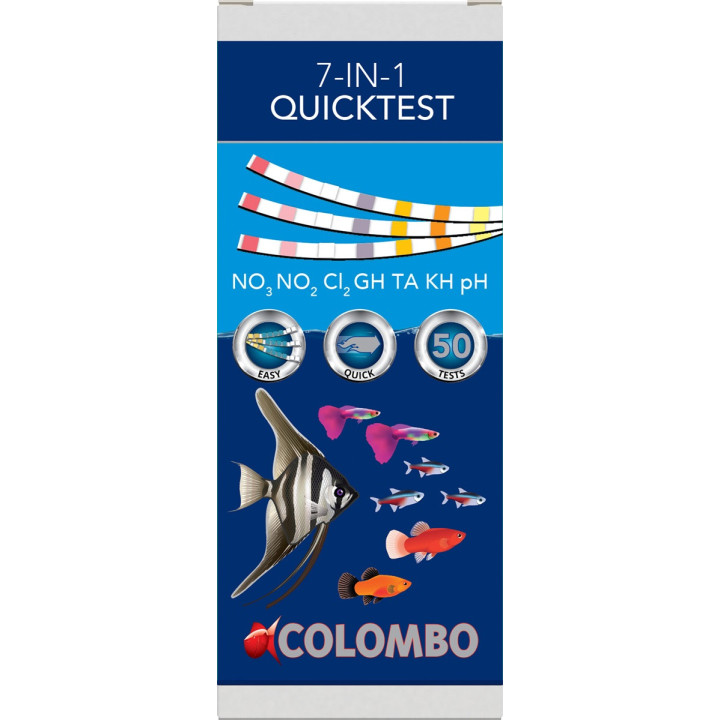 COLOMBO AQUA QUICKTEST 50STRIPS - Colombo