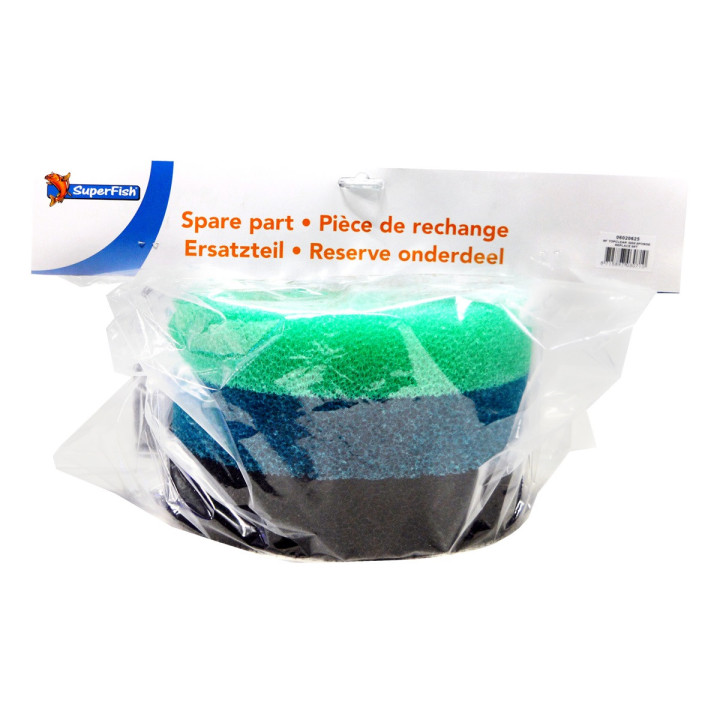 SUPERFISH TOPCLEAR 5000 FOAM SET 3 PCS - SuperFish