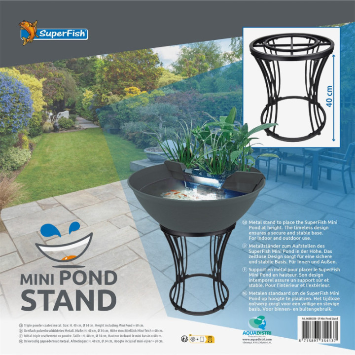 SUPERFISH MINI CASCADE POND STAND - SuperFish