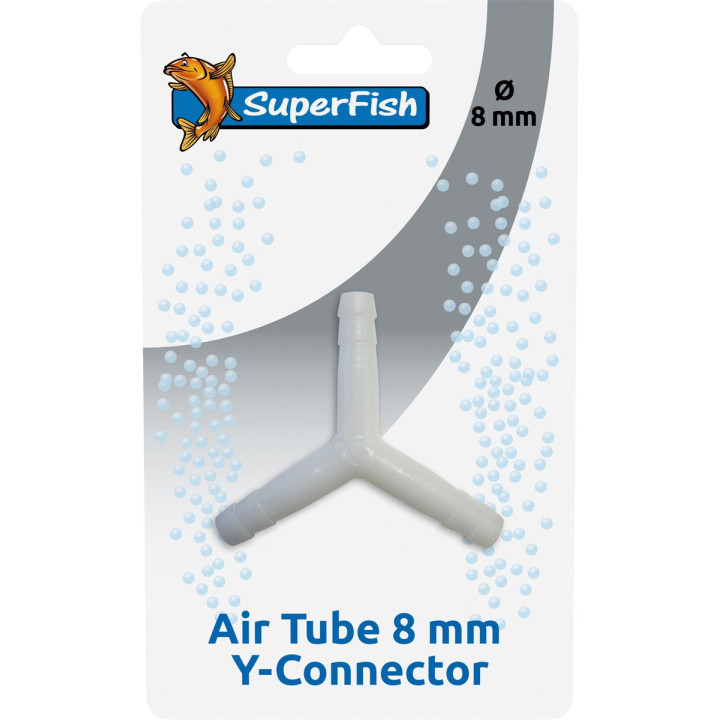 SUPERFISH AIR TUBE 8MM Y CONNECTOR - SuperFish