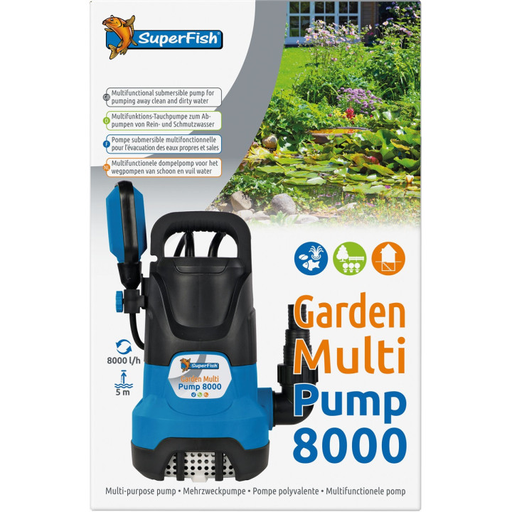 SUPERFISH GARDEN MULTI POMP 8000 - SuperFish