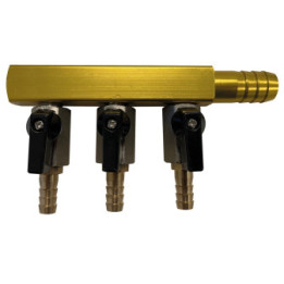 SUPERFISH RVS AIR DISTRIBUTOR 8MM 3 OUTLETS - SuperFish