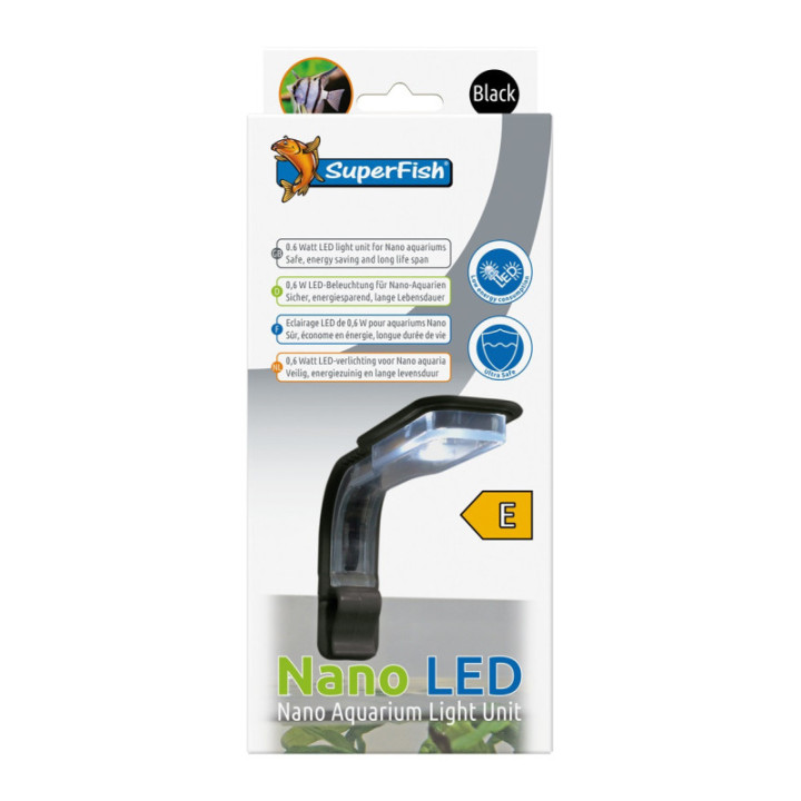 SUPERFISH NANO LED BLACK - SuperFish
